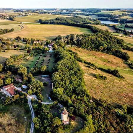 Ferme Du Moulin De Pailleres, Vue Panoramique, Piscine - Ideal 4 A 5 Personnes Galapian 외부 사진