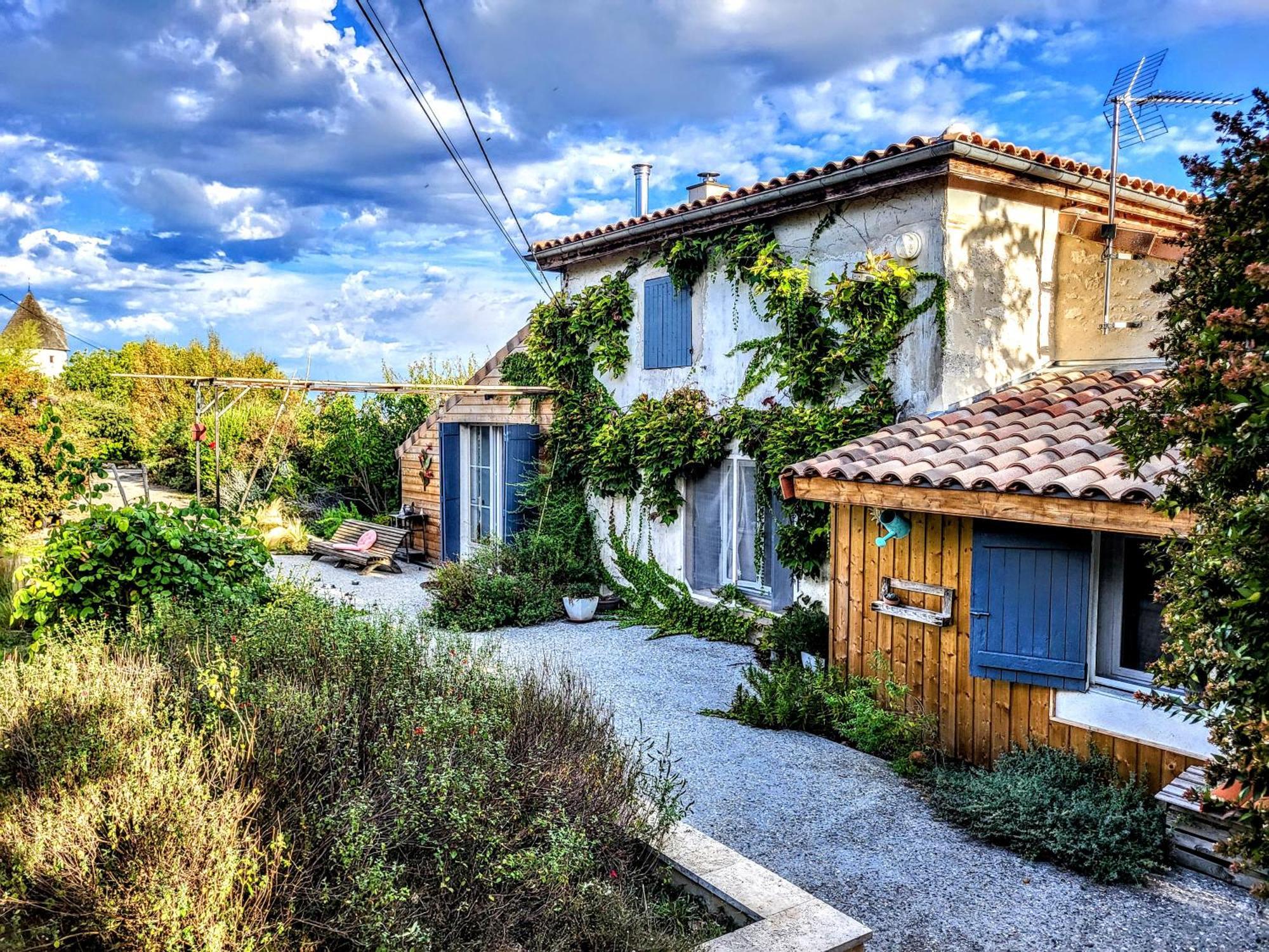 Ferme Du Moulin De Pailleres, Vue Panoramique, Piscine - Ideal 4 A 5 Personnes Galapian 외부 사진